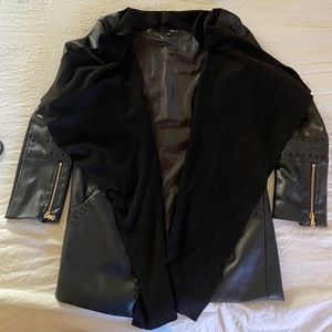 Lightweight leather jacket